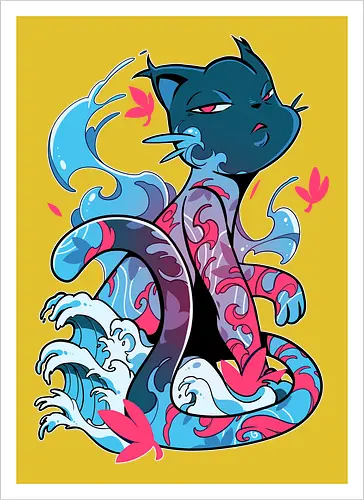 Tattoo Cat