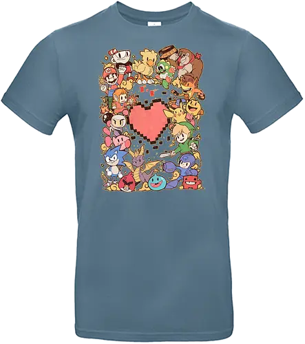Nerd Attack - gaming, videogames, retrogames - Standard T-Shirt
