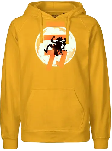 Nika :) - pirate, anime, sun, god, luffy - Fairtrade Hoodie