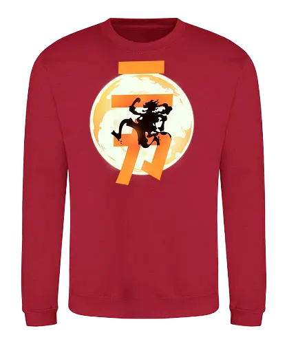 Nika :) - pirate, anime, sun, god, luffy - Sweatshirt