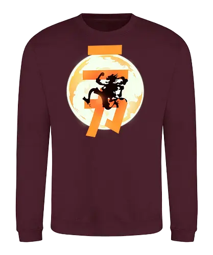 Nika :) - pirate, anime, sun, god, luffy - Sweatshirt