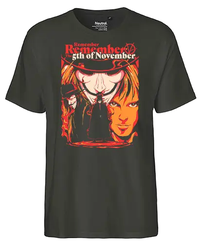 Vendetta - remember, vendetta, movie - Fairtrade T-Shirt