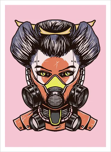 Cyberpunk Geisha