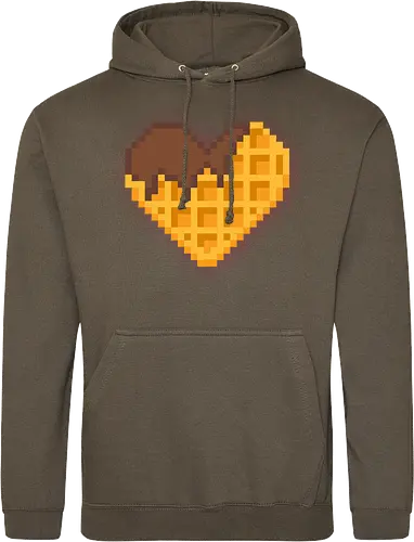 Waffle Heart Pixel