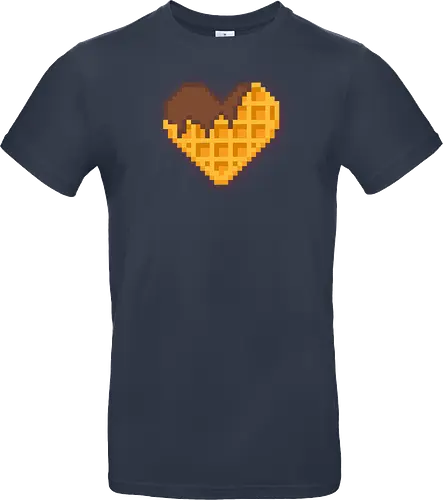 Waffle Heart Pixel