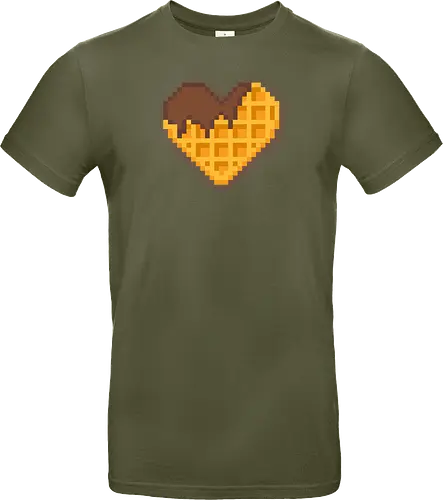 Waffle Heart Pixel