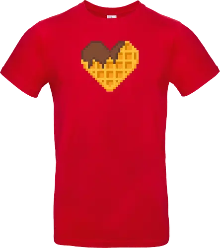 Waffle Heart Pixel