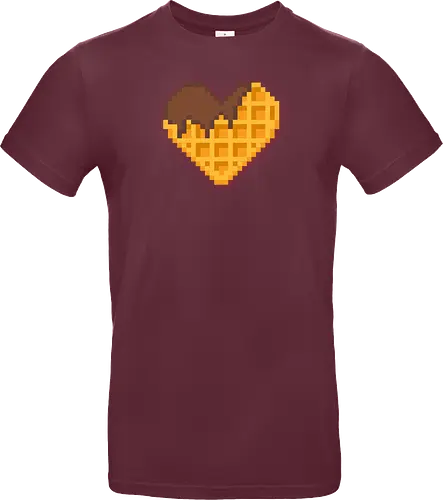 Waffle Heart Pixel