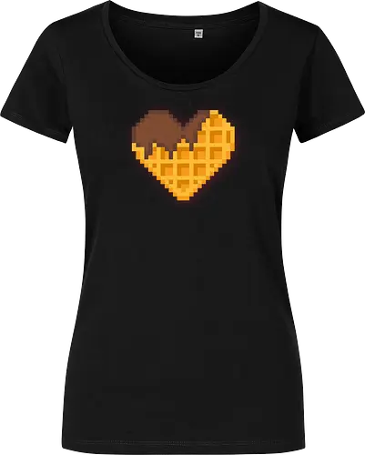 Waffle Heart Pixel