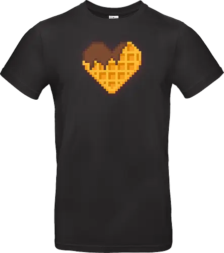 Waffle Heart Pixel