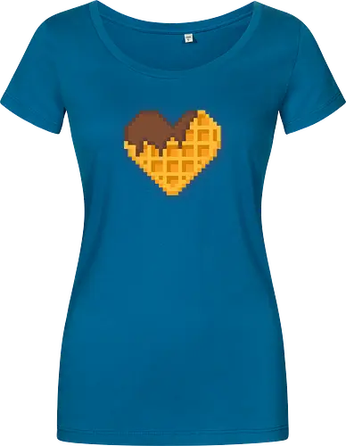 Waffle Heart Pixel