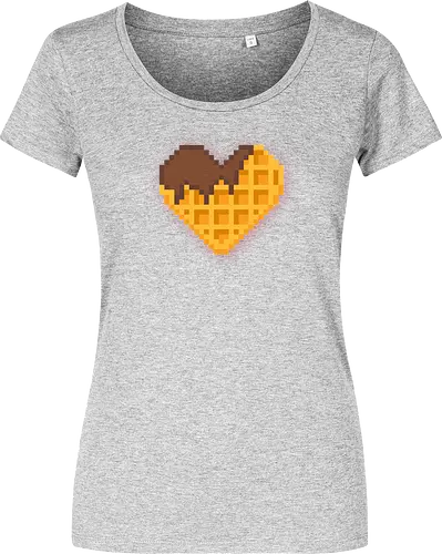 Waffle Heart Pixel