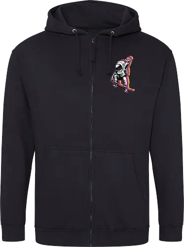 Skater Astronaut - astronaut, skater, Skating, space - Hoodie Jacke