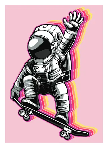 Skater Astronaut