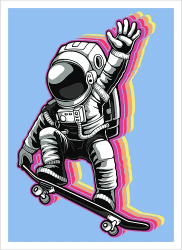 Skater Astronaut