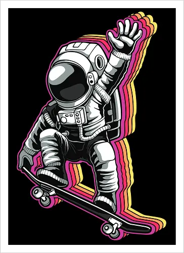 Skater Astronaut