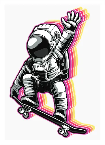 Skater Astronaut