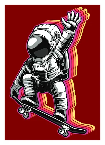 Skater Astronaut