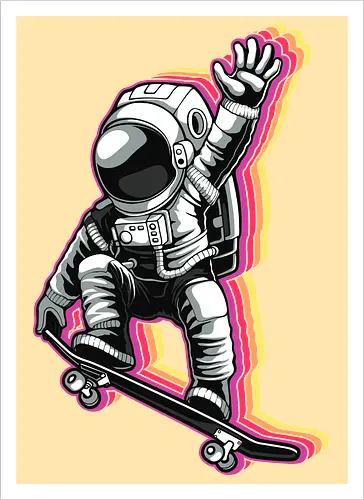 Skater Astronaut