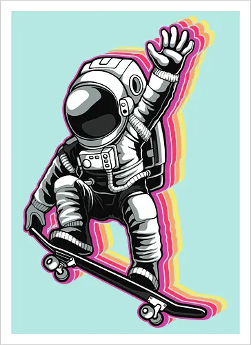 Skater Astronaut