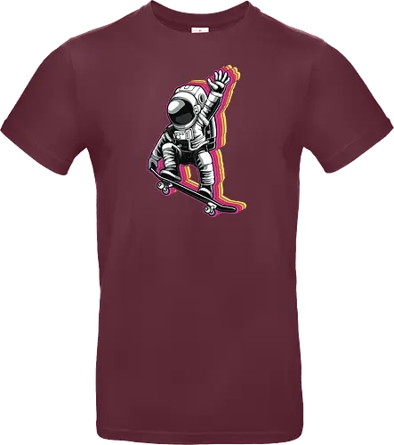 Skater Astronaut - astronaut, skater, Skating, space - Standard T-Shirt