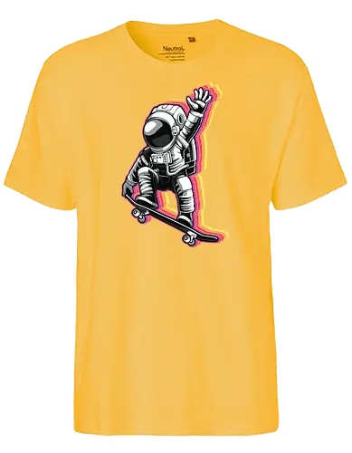 Skater Astronaut - astronaut, skater, Skating, space - Fairtrade T-Shirt