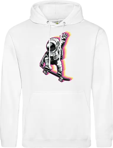 Skater Astronaut - astronaut, skater, Skating, space - Standard Hoodie