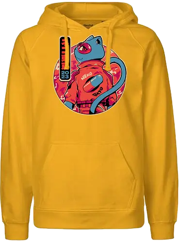 Neko Tokyo - neko, neo tokyo, akira, anime - Fairtrade Hoodie