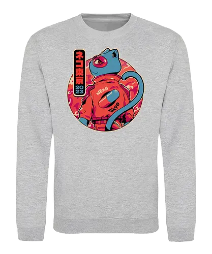 Neko Tokyo - neko, neo tokyo, akira, anime - Sweatshirt