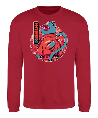 Neko Tokyo - neko, neo tokyo, akira, anime - Sweatshirt