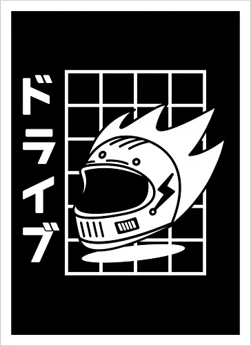 Japanese Anime Biker