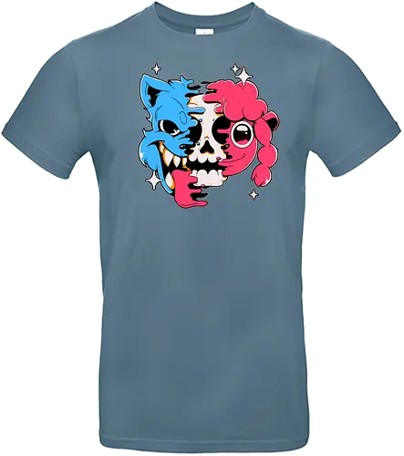Both represent you - wolf, Lamm, Lamb, schaf, skull - Standard T-Shirt