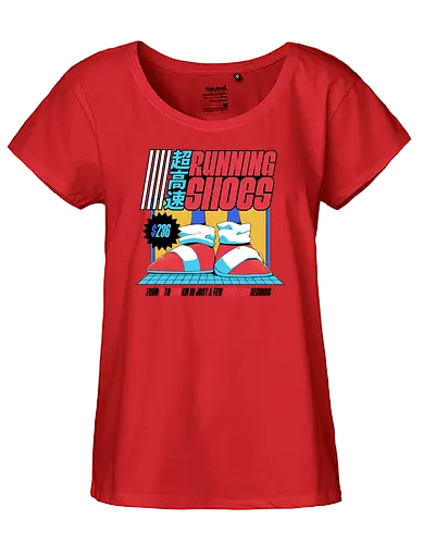 Special Shoes - schuh, hedgehog, gaming - Fairtrade Girl Shirt