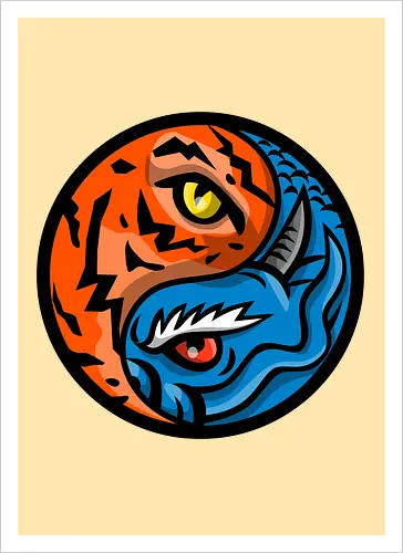 Yin Yang Dragons