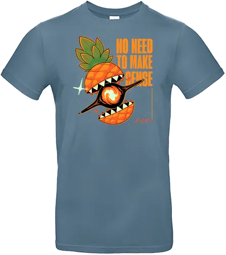 No Need to Make Sense - senseless, sinnlos, weltraum, black hole, pinpple - Standard T-Shirt