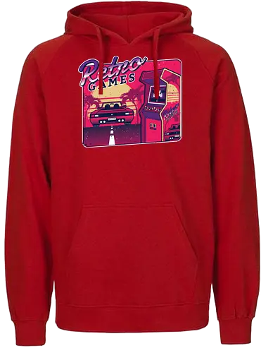 Retro Games - retro, gaming, games - Fairtrade Hoodie