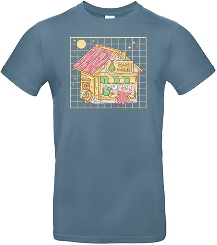 Kawaii RPG Store - kawaii, cute, sword, japan - Standard T-Shirt