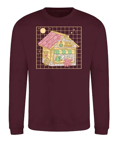 Kawaii RPG Store - kawaii, cute, sword, japan - Sweatshirt