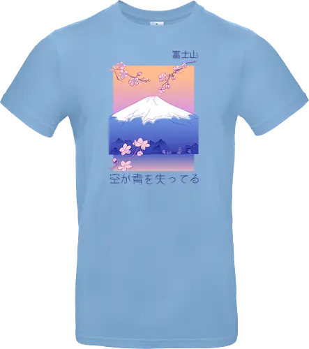 Vaporwave Mt. Fuji