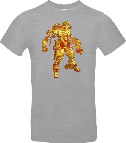 Golden Mecha Warrior