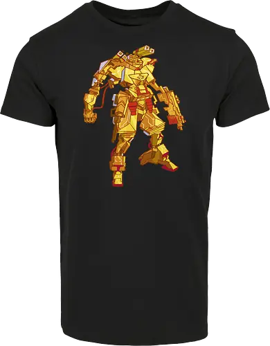 Golden Mecha Warrior