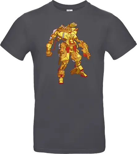 Golden Mecha Warrior