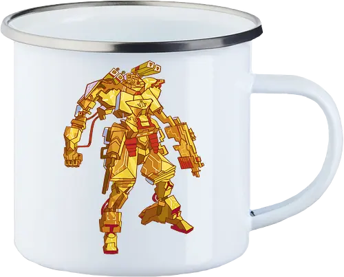 Golden Mecha Warrior