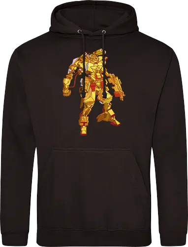 Golden Mecha Warrior
