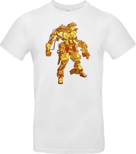 Golden Mecha Warrior