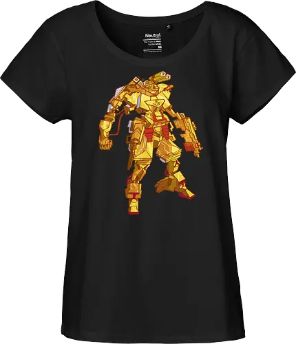 Golden Mecha Warrior