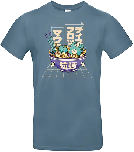 Retro Tech Ramen - ramen, 80s, retro - Standard T-Shirt