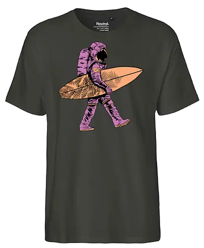 Surfer Astronaut - Surf board, astronaut - Fairtrade T-Shirt
