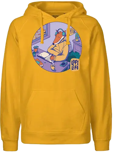 Lo-fi Fox - fuchs - Fairtrade Hoodie