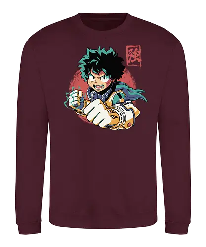 Plus Ultra - academia, MhA, anime, manga, izuku midoriya, deku - Sweatshirt